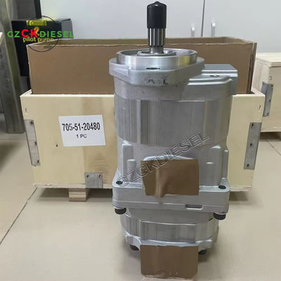 شراء مضخة العجلات الهيدروليكية 705-51-20480 7055120480 705-51-20430 7055120430 لجهاز تحميل العجلات WA320-3 WA300-3A تصنيع عبر الإنترنت