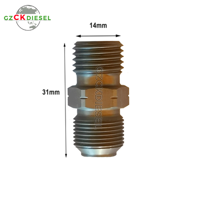 موصل مدخل حقن لولبي مزدوج الرأس عالي الضغط F00VC16501 لحاقن Bosch 0445110646 0445110369
